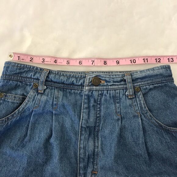 Vintage Aileen Petites 10P High Rise Mom Jeans 100% Cotton Darted Iconic 90s - Picture 10 of 12